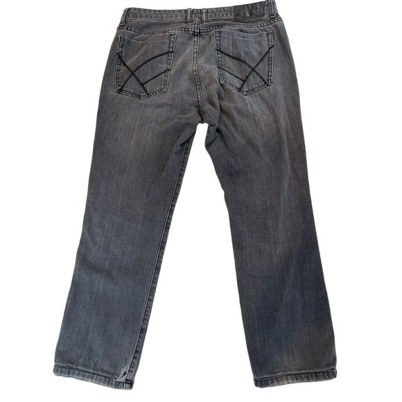 Kenneth Cole Reaction Womens Jeans Super Slim Straight Leg Black Size 32x30 - Picture 2 of 12